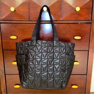 *BRAND NEW* MK Stirling Quilted Nylon Large Tote